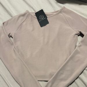 Mauve Long Sleeve Top